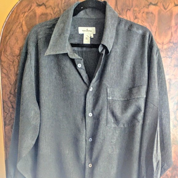 Zegna Charchol grey shirt size XL